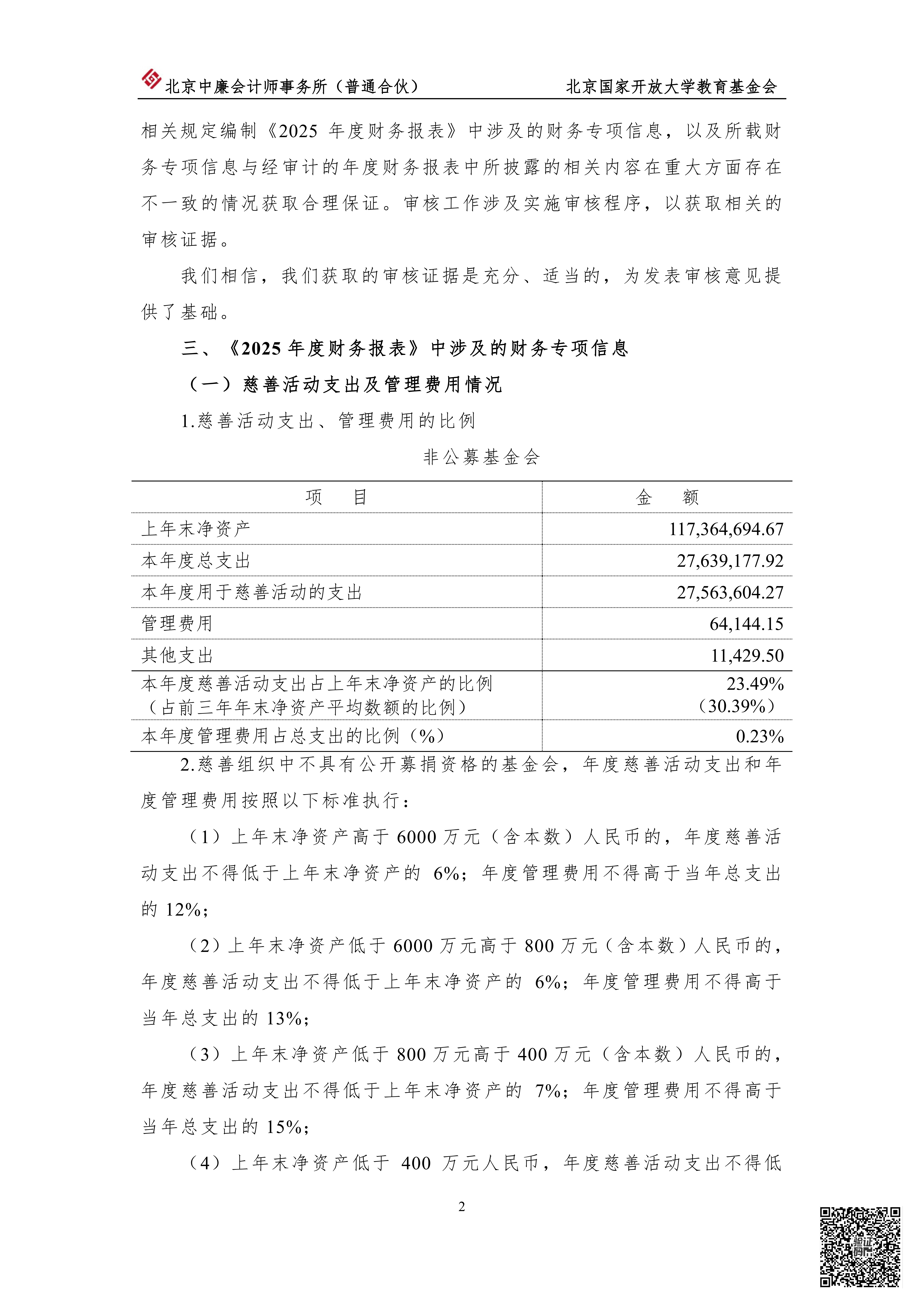 北京国家开放大学教育基金会2025年专项信息审核报告_03.png